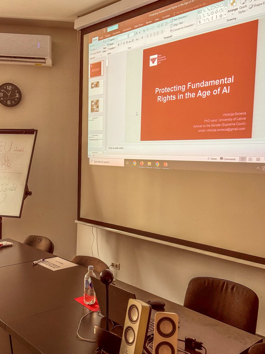 Patiess prieks vadīt lekcijas vasaras skolā “EU Fundamental Values in Times of Crisis”, kas tiek organizēta Erasmus+ Žana Monē programmas projekta EUValuesINCrisis ietvaros, stāstot ne tikai par Pamattiesību hartu un tās piemērošanu, bet arí par MI aktu <a href="/RGSL_LV/">RGSL</a> :)