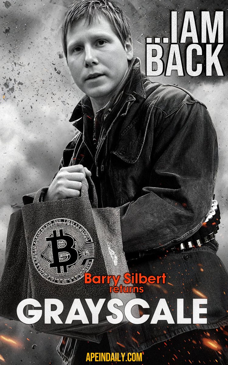 apeindaily's tweet image. WE ARE SO BACK
#GRAYSCALE #BITCOIN