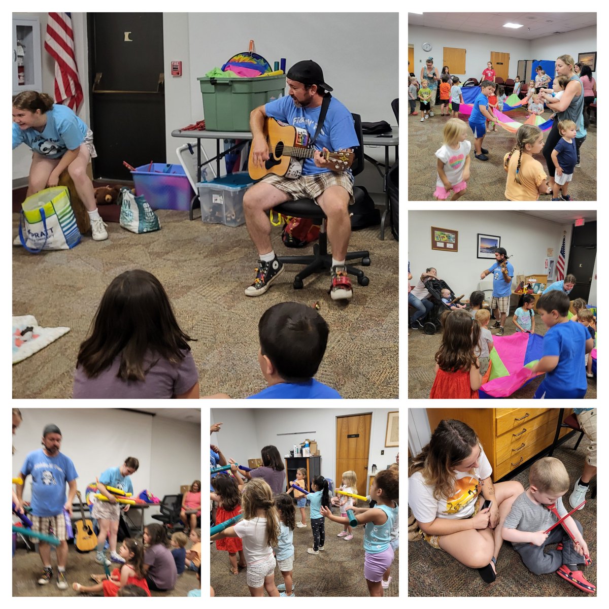 LinPubLibRI's tweet image. Kiddos had a great time at the #Fiddle n' Fun program last week. Always an engaging #performance when Joel Beauchemin and his girls visit us! Thanks to the Friends of the Lincoln Public Library for making this event possible.