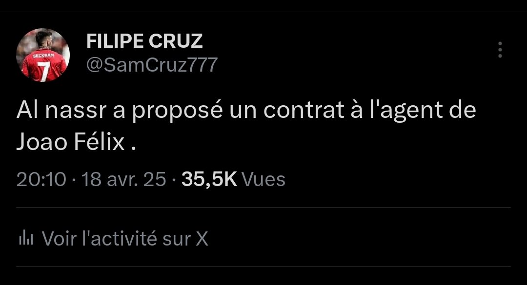 FILIPE CRUZ tweet media