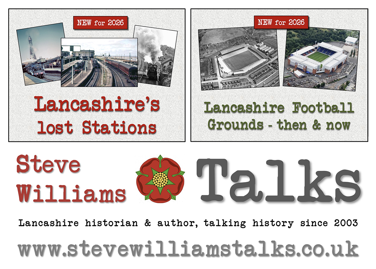 Nowt but a Lad (@nowtbutalad) on Twitter photo Two new talks for next year - #Football and #Railways with a #Lancashire theme; full details on my website soon. <a href="/SteveWtalks/">Steve Williams Talks</a> <a href="/railnigel/">Nigel Harris</a> Two new talks for next year - #Football and #Railways with a #Lancashire theme; full details on my website soon. <a href="/SteveWtalks/">Steve Williams Talks</a> <a href="/railnigel/">Nigel Harris</a>