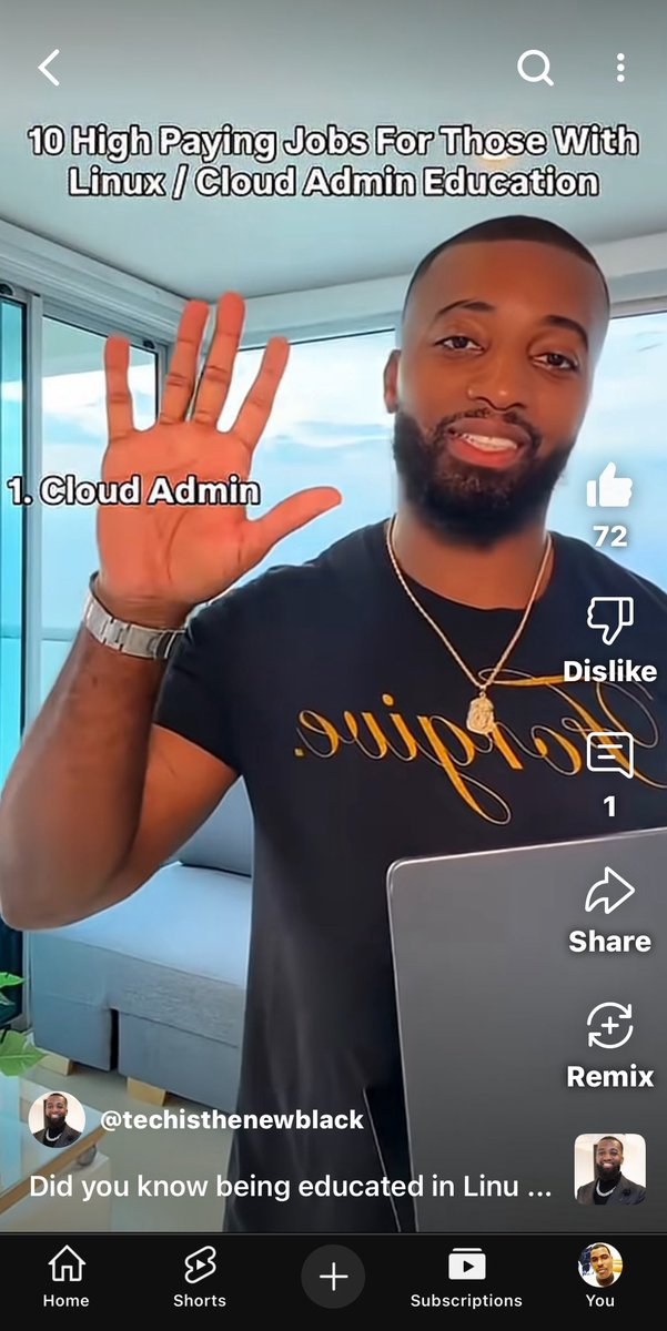 Yauhan Wealth Lawrence (@youngfreshhh) on Twitter photo Good Afternoon World π Itβs Motivation Monday! Bonus!
π°π°π°π°ππ°π°π°π°
π¨π¨π¨π¨
π© Did You Know Being Educated in Linux or
Cloud Admin π£οΈπ―π§ ππ°π
π© youtube.com/shorts/ow5snzUβ¦
#God1st #JesusChrist #HolySpirit #kingdomofgod #shib #maybachconversation Good Afternoon World π Itβs Motivation Monday! Bonus!
π°π°π°π°ππ°π°π°π°
π¨π¨π¨π¨
π© Did You Know Being Educated in Linux or
Cloud Admin π£οΈπ―π§ ππ°π
π© youtube.com/shorts/ow5snzUβ¦
#God1st #JesusChrist #HolySpirit #kingdomofgod #shib #maybachconversation