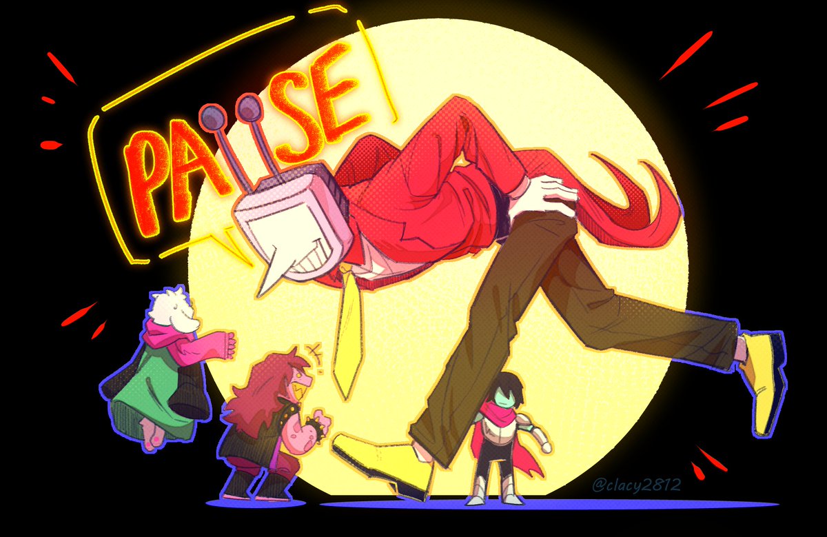 Get off the stage kids!
#deltarune #deltarunefanart