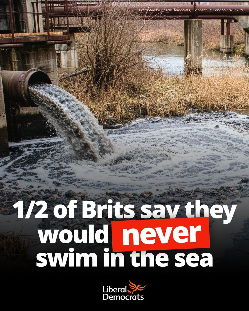 This coastline crisis threatens to wreck British summers with people afraid of swimming in the sea due to rampant sewage dumping. 

Labour must give the new regulator the powers it needs to hold these water companies accountable for the damage they are doing.