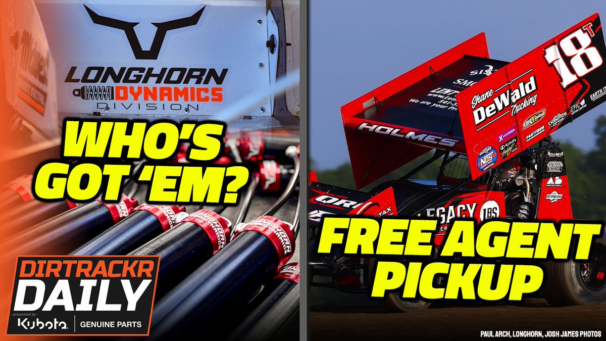 Tanner Holmes adds Knoxville help, is James McFadden a Nationals threat, who's using Longhorn's new dirt late model shocks, where was David Gravel?

Tune in!

📺 youtu.be/ozuj5h1Yupw
🎧 podcasts.apple.com/us/podcast/dai…
📰 dirtrackr.com/daily/1399