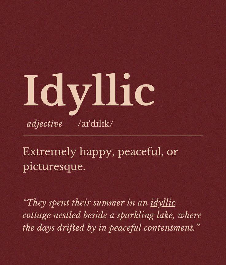 Idyllic