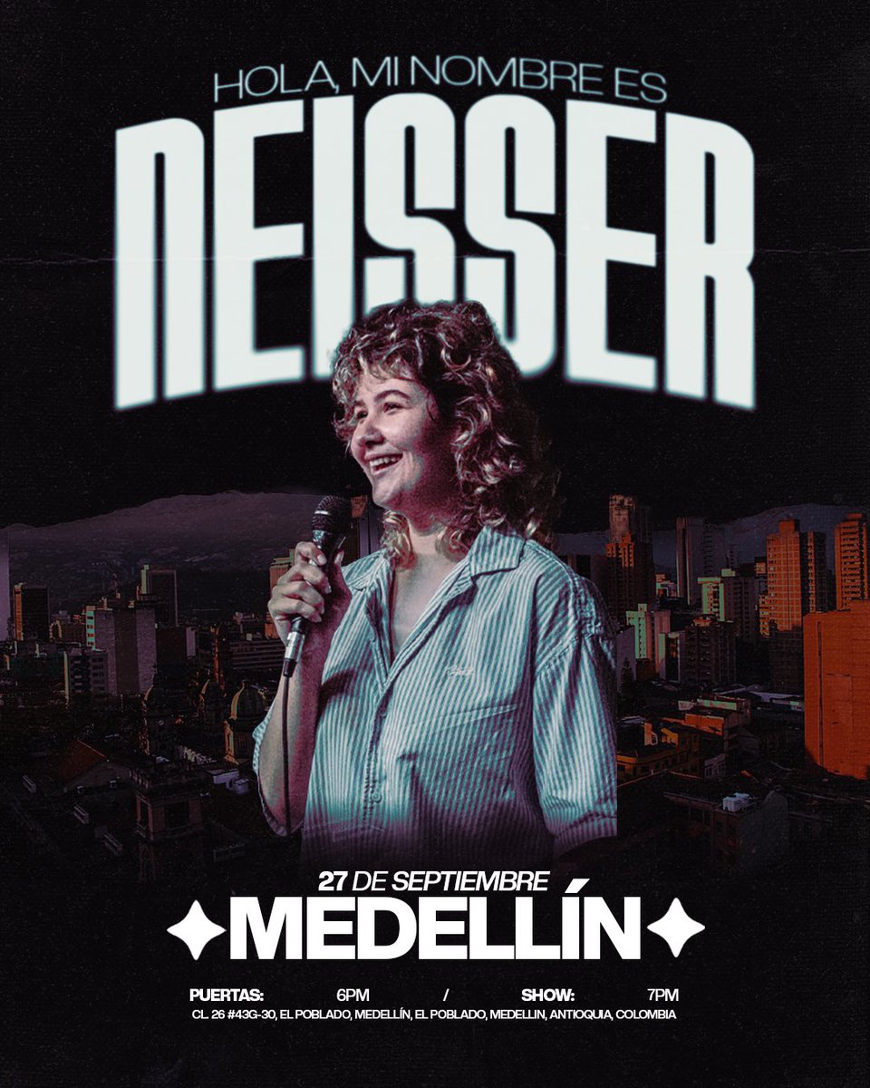 nos vemos en colombia <3 que emociónNnnnnn 

26 de septiembre: bogotá 
27 de septiembre: medellín 

tickets:  esneisser.com/?fbclid=PAQ0xD…