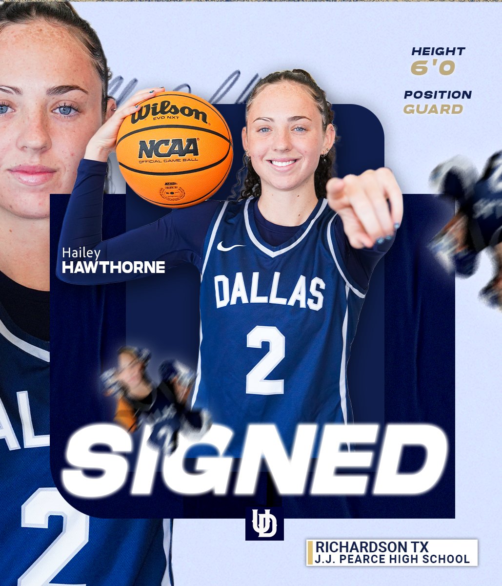Crusaders Nation, get EXCITED about this...We found a missing piece to our puzzle! Please welcome Hailey Hawthorne back to UD!!! #ThisIsHome