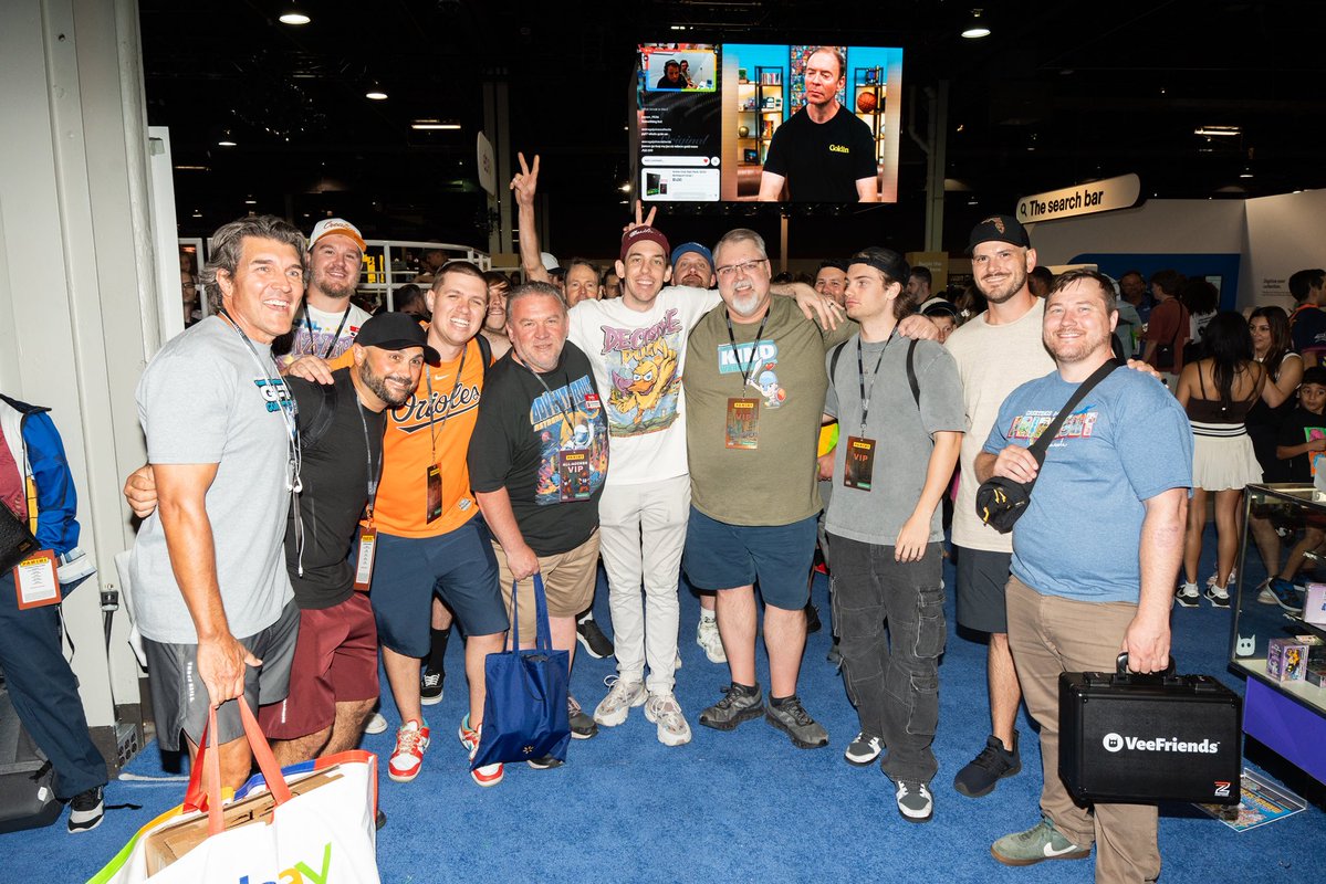 Keith Saveall | Ksave9 (@saveall09) on Twitter photo What can I say about my time at The National!! ❤️ I met tons of new acquaintances, hugged lots of friends and cried with lots of Family!!! I’d say it was a pretty successful week!!! ❤️
Love the #VeeFam !!
<a href="/garyvee/">Gary Vaynerchuk</a> <a href="/veefriends/">VeeFriends</a> <a href="/VeeFriendsCards/">VeeFriends Cards</a> What can I say about my time at The National!! ❤️ I met tons of new acquaintances, hugged lots of friends and cried with lots of Family!!! I’d say it was a pretty successful week!!! ❤️
Love the #VeeFam !!
<a href="/garyvee/">Gary Vaynerchuk</a> <a href="/veefriends/">VeeFriends</a> <a href="/VeeFriendsCards/">VeeFriends Cards</a>