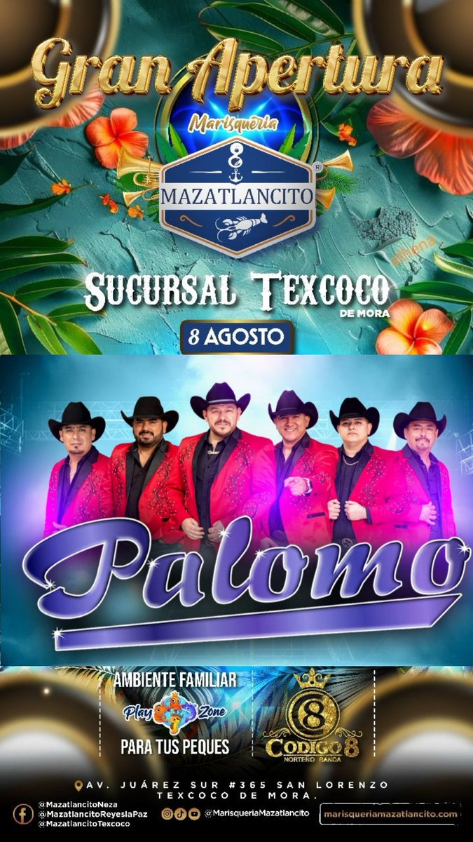 Grupo Palomo Oficial (@grupopalomo) on Twitter photo 