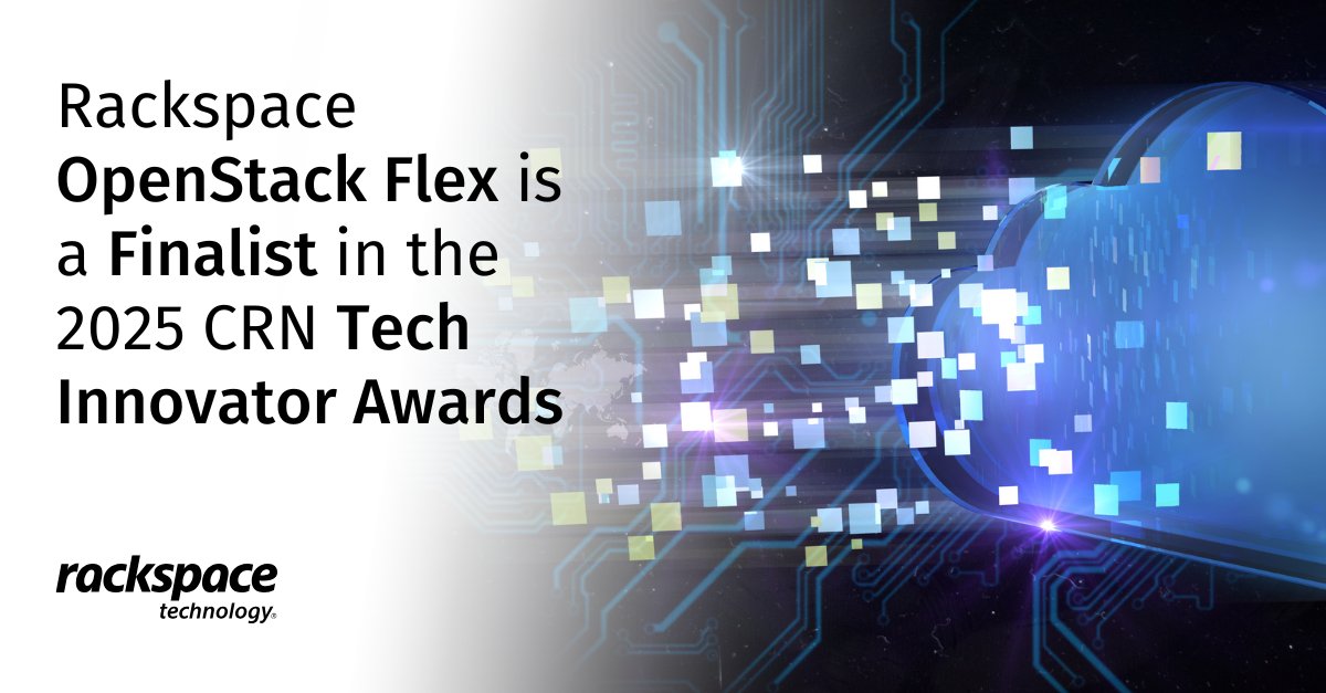 Rackspace Technology (@rackspace) on Twitter photo Rackspace OpenStack Flex is a 2025 <a href="/CRN/">CRN</a> Tech Innovator Awards finalist in the Hybrid Cloud category! 🎉
It simplifies deployments by combining Kubernetes + OpenStack—built to reduce complexity and scale with your evolving business needs.
Learn more: bit.ly/41ndwTK. Rackspace OpenStack Flex is a 2025 <a href="/CRN/">CRN</a> Tech Innovator Awards finalist in the Hybrid Cloud category! 🎉
It simplifies deployments by combining Kubernetes + OpenStack—built to reduce complexity and scale with your evolving business needs.
Learn more: bit.ly/41ndwTK.