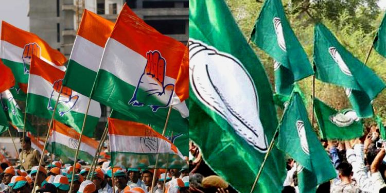 The opposition BJD and Congress hit the streets Monday over women's safety in the state and decided to intensify their agitation over the issue. #BJD # Congress #WomensSafety #Odisha