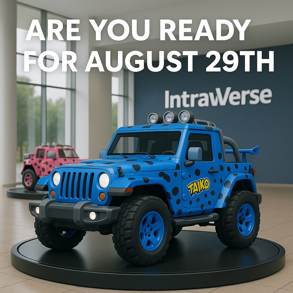 King Holly ๐ธ (@ho_lly1) on Twitter photo ๐ฅKART DROP ALERT๐ฅ
๐ฎ Intraverse is back with turbo energy
๐ข VIP Mint: Aug 25 โ Grab your custom Rover ๐ช
๐ฃ Free Mint: Aug 26 โ Boost into the action ๐
๐ Race Day: Aug 29 โ Where legends are made ๐ช๏ธ
Buckle up. The trackโs calling.
Follow <a href="/intraVerse_Game/">Intraverse</a> for updates and me ๐ฅKART DROP ALERT๐ฅ
๐ฎ Intraverse is back with turbo energy
๐ข VIP Mint: Aug 25 โ Grab your custom Rover ๐ช
๐ฃ Free Mint: Aug 26 โ Boost into the action ๐
๐ Race Day: Aug 29 โ Where legends are made ๐ช๏ธ
Buckle up. The trackโs calling.
Follow <a href="/intraVerse_Game/">Intraverse</a> for updates and me