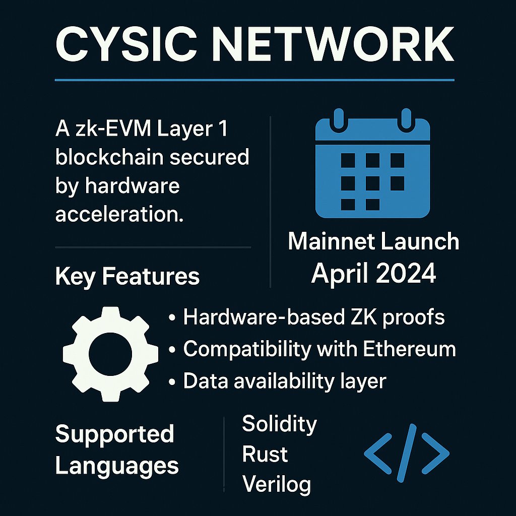 good night, world 🌙

been quietly watching <a href="/cysic_xyz/">Cysic</a> grow—
not loud, not hype-driven, just building something real.
hardware + zk isn’t just tech…
it’s a deeper layer of trust.

feels like the kind of work that lasts.
#Cysic #ZKFuture #riyadh
#ENGvIND
<a href="/KaitoAI/">Kaito AI 🌊</a> #Web3Community