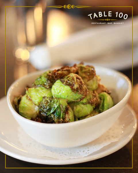 Meet your new favorite side dish. Flash-fried Brussels sprouts, perfectly crisp and full of flavor.