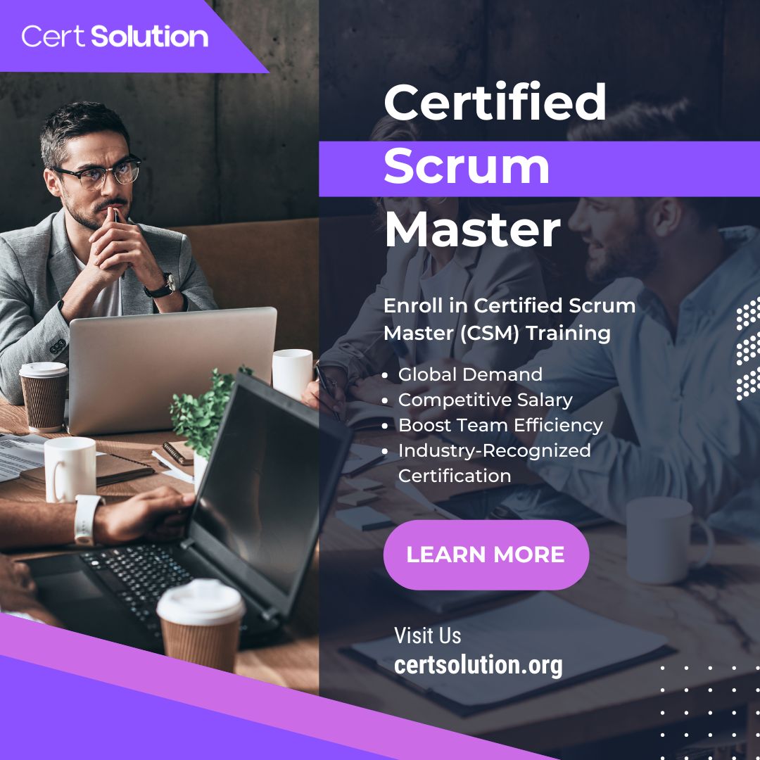 certsolution's tweet image. Ready to lead your team with confidence?
Becoming a Certified Scrum Master isn’t just about a title—it’s about transforming how you think, collaborate, and deliver results.

Join Certified Scrum Master Course!

certsolution.org

#certsolution #Scrum