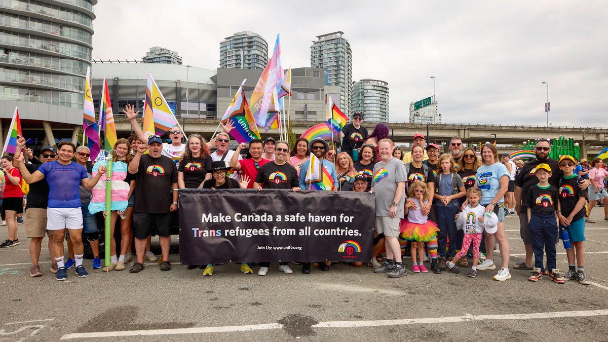 Gavin McGarrigle (@gavinmcgarrigle) on Twitter photo Thanks again to all the volunteers who helped make Sunday's march so fun and meaningful. View the Facebook album of Unifor's participation in Vancouver's Pride parade:
facebook.com/media/set?vani… Thanks again to all the volunteers who helped make Sunday's march so fun and meaningful. View the Facebook album of Unifor's participation in Vancouver's Pride parade:
facebook.com/media/set?vani…