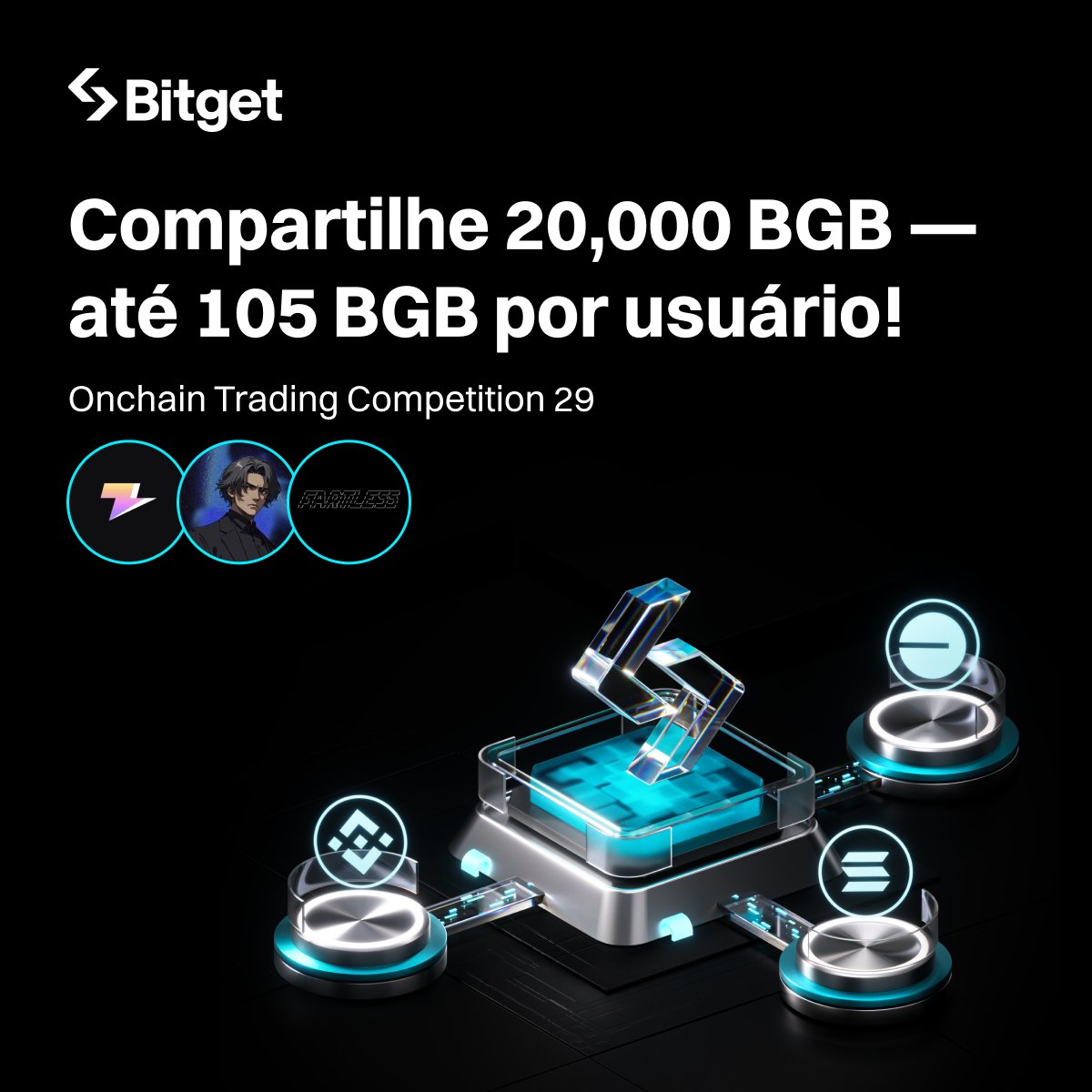Competição de Trading Onchain #Bitget  29: Negocie $ZEUS, #FARTLESS, #Valentine e compartilhe 20.000 $BGB!

🗓 Período do evento: 4 de agosto – 7 de agosto

✅ Inscreva-se no evento: bitget.com/pt/events/onch…
💸 Negocie ZEUS, FARTLESS e Valentine na #BitgetOnchain  — seu volume