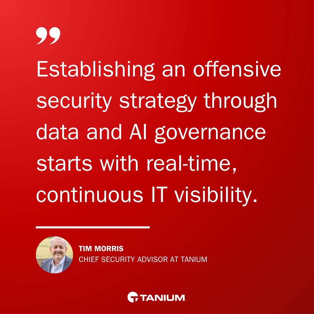 🌐 Multicloud is here to stay. The question is: how do you excel at it?

In @infoworld’s new guide to multicloud success, Tanium’s Tim Morris shares how real-time, contextual IT visibility is essential to understanding tool usage, effectiveness, and ROI: bit.ly/40IPlz0