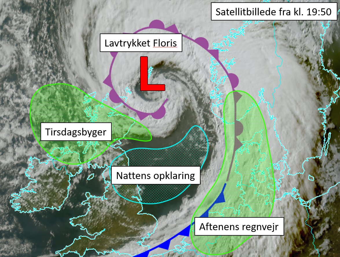 Det kommende døgns vejr på billedform🌧️🌙🌦️

Følg regnen her: dmi.dk/#radar
