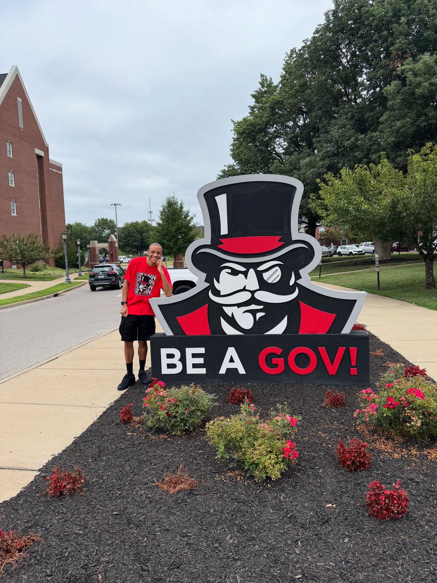 Well it’s official, after meeting with his advisor this morning and getting classes selected, this guy is officially a Gov. He worked incredibly hard to get all of his tests passed and as sad as it makes me I can’t wait to see him soar. All of my APSU peeps say hi if you see him!