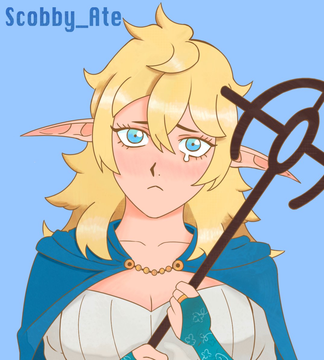 Scobby_Ate's tweet photo. Fionil (Dungeon Meshi)
#dungeonmeshi #fanart #repost #digitaldrawing #dungeonmeshifanart https://t.co/0tYxNeZs1V