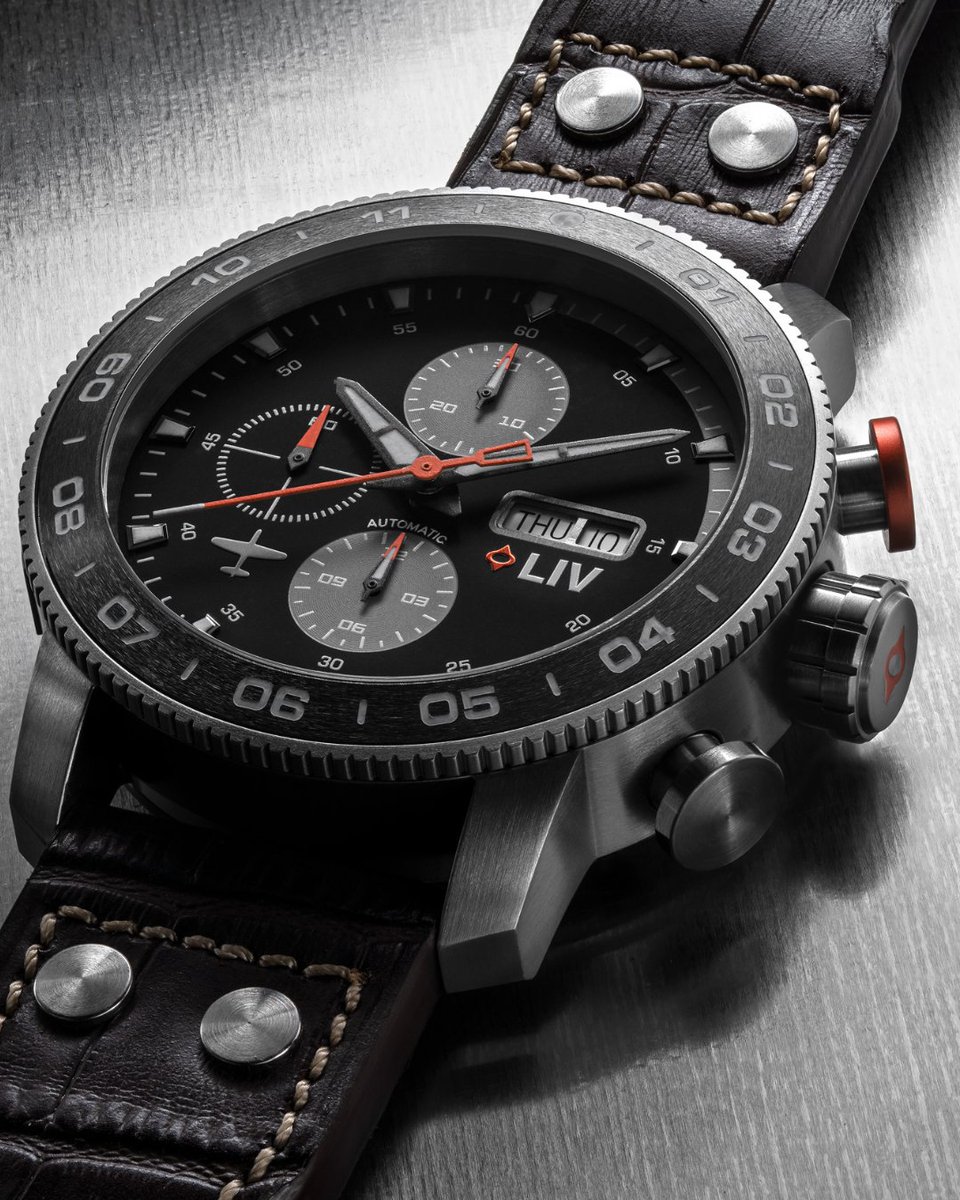 LIVwatches's tweet image. Not just a watch, a machine for your wrist 🔥.

The P-51 Titanium is a Swiss automatic built with aviation-grade titanium and bold purpose.

pulse.ly/tmi3raoipm

#LIVWatches #P51Chrono #TitaniumWatch #SwissMade