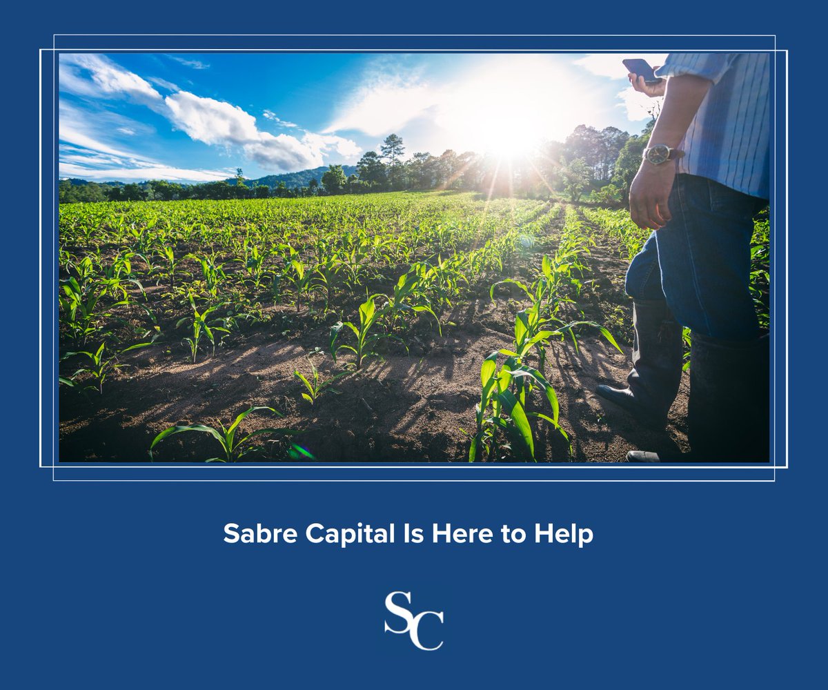 Selling and buying in the agribusiness sector isn't easy, but you don't have to do it alone. At Sabre Capital, we bring decades of hands-on experience helping agribusiness owners close strategic, value-maximizing deals. bit.ly/3SJmN3e #Agribusiness #BusinessGrowth
