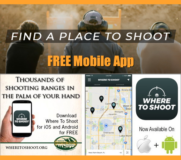 Have you ever wondered where the best shooting ranges are?  Wonder no more.  WhereToShoot.org is a great knowledge base. And yeah, there's an app for that.
#LetsGoShooting #nssf #pewpewlife #ARmagazines #ASCmagazines