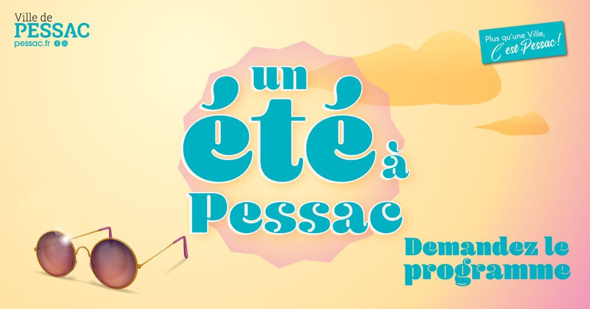 ☀️Cet été, Pessac se vit en plein air !

Ateliers, balades, spectacles, expos… il y en a pour tous les goûts et tous les âges🌿
🎭Avec l’Été métropolitain : théâtre de rue, plein air &amp; immersions artistiques
📸Concours photo jusqu’au 31 août !
👉pessac.fr

#Pessac