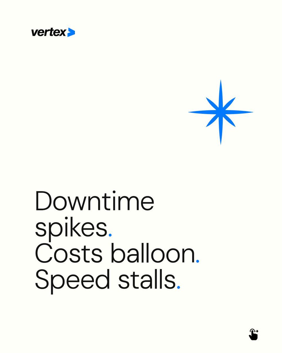 VertexSoftware's tweet photo. Growth is exciting until downtime and costs crush momentum.

Join AWS &amp; Vertex for an exclusive roundtable on Aug 13.

Free to attend.
👉 [https://t.co/nYv9wLKeP9] https://t.co/4ioalhyjxb