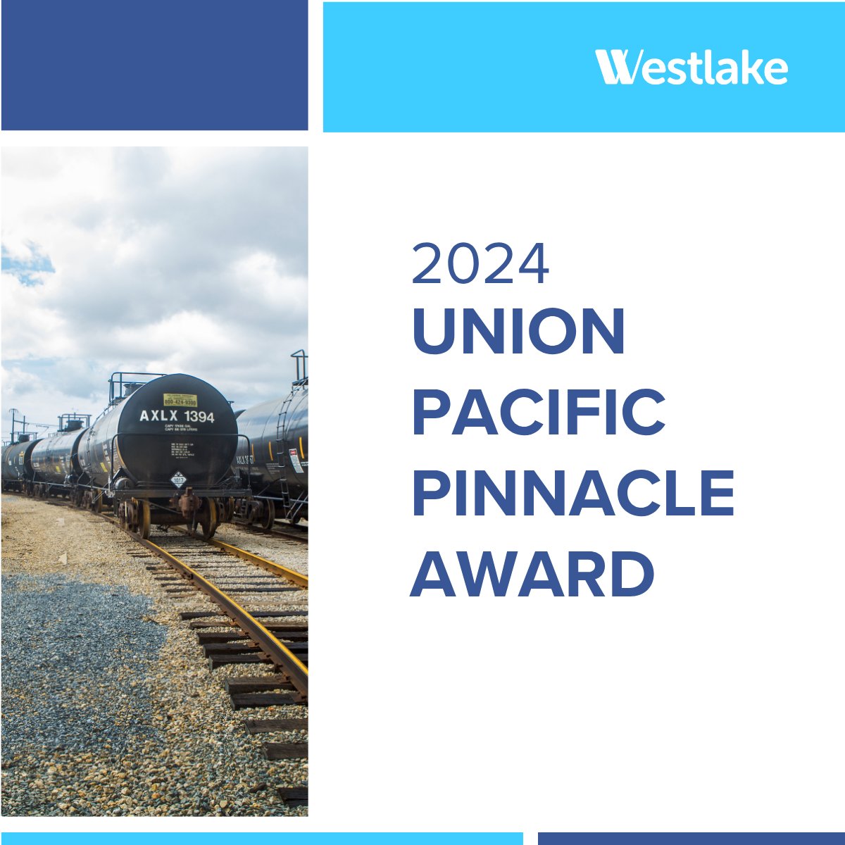 Westlake (@westlakecorp) on Twitter photo We're committed to the safe transportation of our products. Recently, <a href="/UnionPacific/">Union Pacific</a> awarded Westlake with a 2024 Pinnacle Award, recognizing Westlake’s exceptional safety record and proactive safety measures in rail operations.
Our commitment to safety: westlake.com/operations-pro… We're committed to the safe transportation of our products. Recently, <a href="/UnionPacific/">Union Pacific</a> awarded Westlake with a 2024 Pinnacle Award, recognizing Westlake’s exceptional safety record and proactive safety measures in rail operations.
Our commitment to safety: westlake.com/operations-pro…