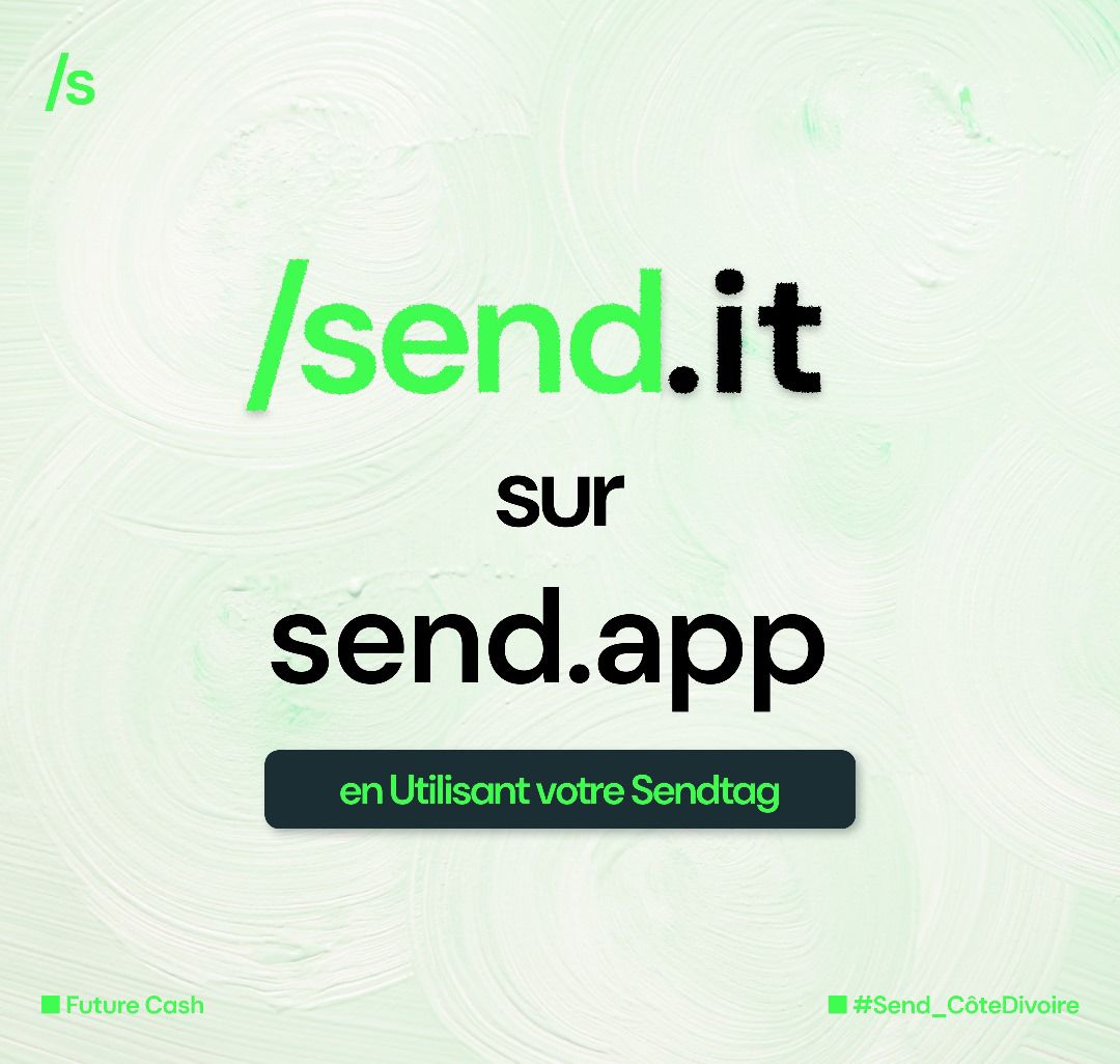 Michelilan1's tweet photo. On est en 2025 et tu n'utilises pas encore https://t.co/b9YVEtCAGg pour tes transfert et achat de cryptos? Ah mon frère en tout cas simplement avec un #Sentag tout est ok .
@Send
@send_africa @ethentree @xino_it @MBolaCrypto https://t.co/OEdhVXlIzy