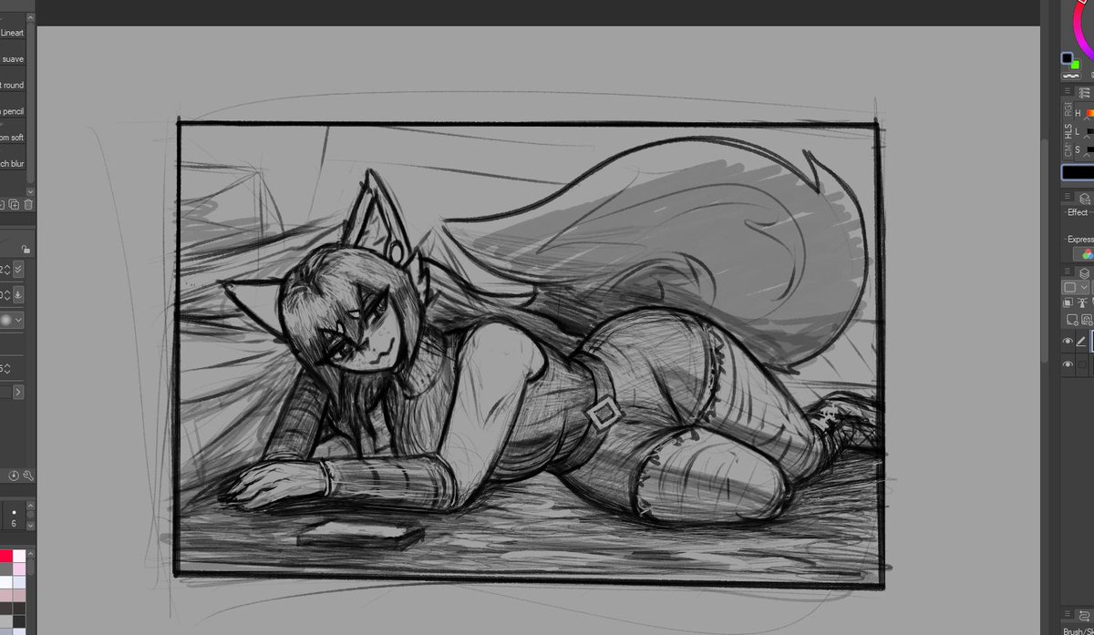 Feeling cute, might draw a new sona