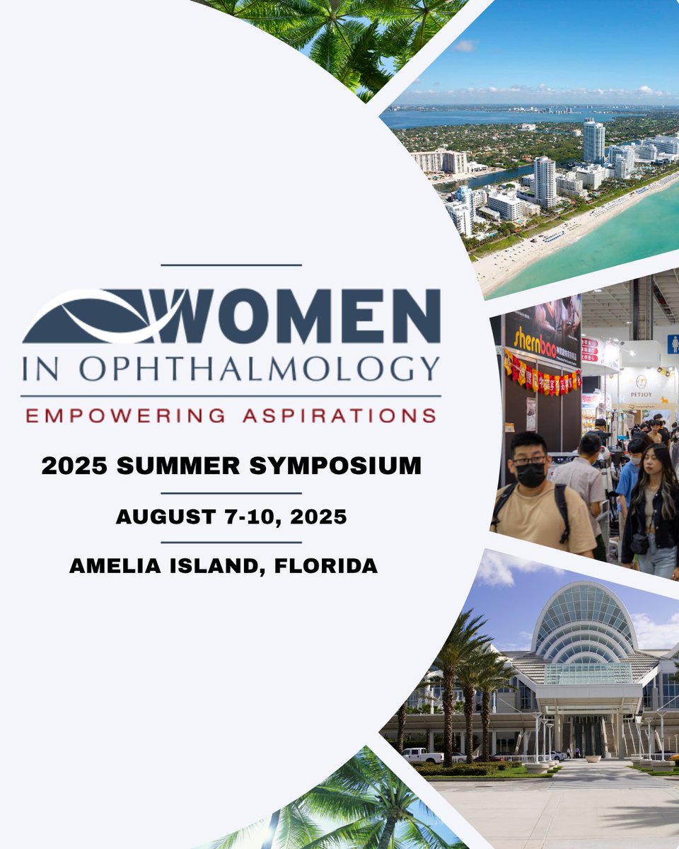 Join a dynamic community of women leaders in #ophthalmology at the 2025 WIO Summer Symposium, August 7–10 at The Ritz-Carlton, Amelia Island. 

Learn more w/ the link below:
wioonline.org/summer-symposi…

#Florida #Ophthalmology #WomenInOphthalmology #WomenInMedicine 
<a href="/WIO_WomenInOpht/">WIO</a>