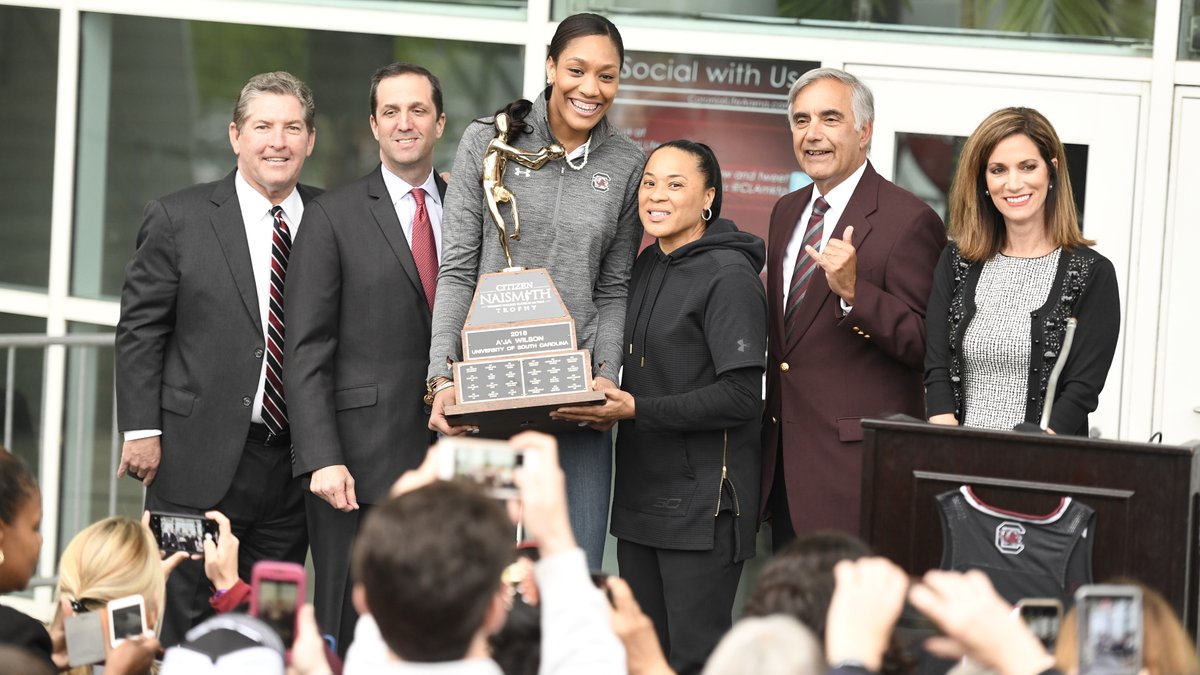 South Carolina Women's Basketball (@gamecockwbb) on Twitter photo Look who's going into the <a href="/GamecocksOnline/">South Carolina Gamecocks</a> Hall of Fame – congrats <a href="/_ajawilson22/">A'ja Wilson</a>
📰: bit.ly/4fjxMLQ Look who's going into the <a href="/GamecocksOnline/">South Carolina Gamecocks</a> Hall of Fame – congrats <a href="/_ajawilson22/">A'ja Wilson</a>
📰: bit.ly/4fjxMLQ