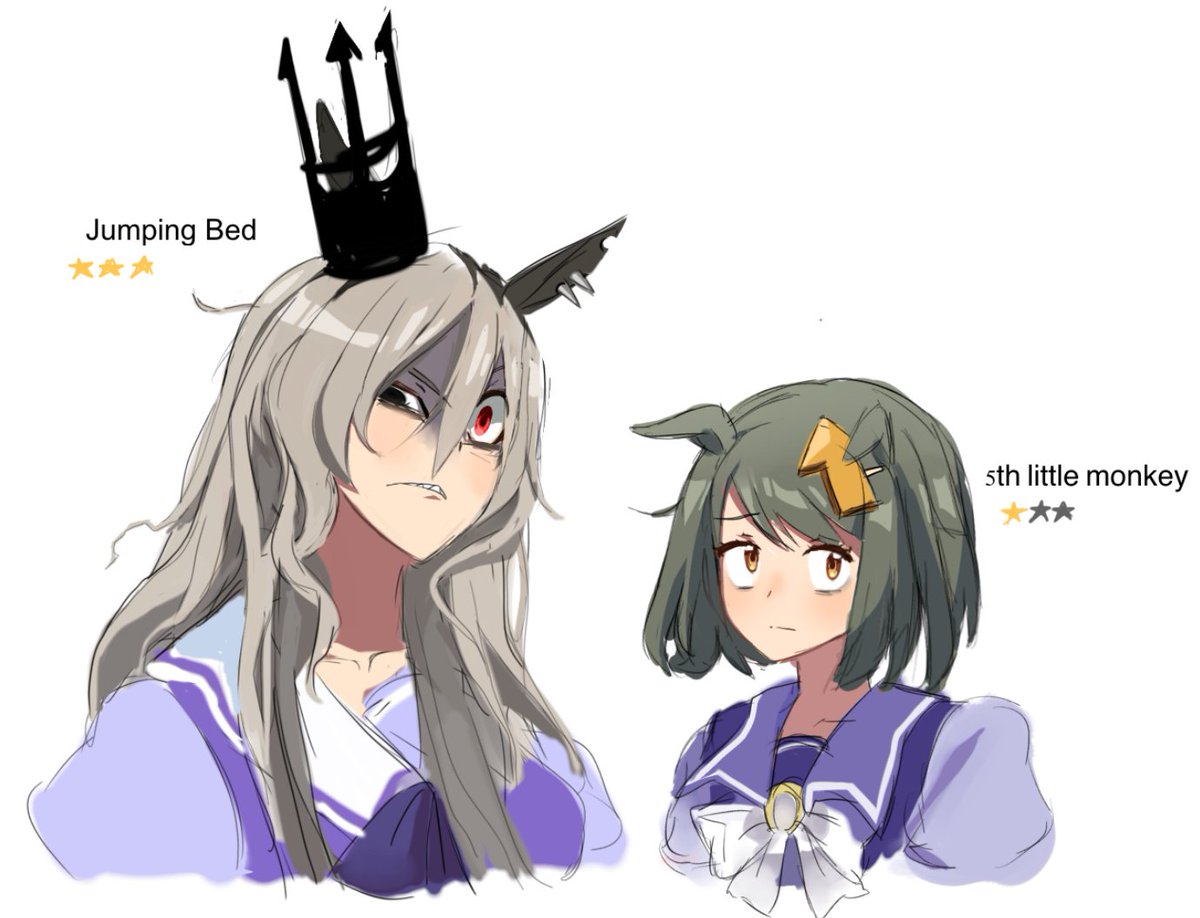 Nothing to post so here's my real Uma Musume ocs