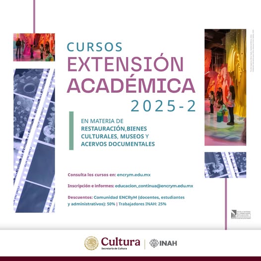 ICOM México (@icommx) on Twitter photo ¡Inscríbete a los cursos de Extensión Académica ENCRyM!
@encrym
Información: encrym.edu.mx/.../Banners/bn…
Informes e inscripciones: educacion_continua@encrym.edu.mx
Hay opciones presenciales y en línea. ¡Inscríbete a los cursos de Extensión Académica ENCRyM!
@encrym
Información: encrym.edu.mx/.../Banners/bn…
Informes e inscripciones: educacion_continua@encrym.edu.mx
Hay opciones presenciales y en línea.