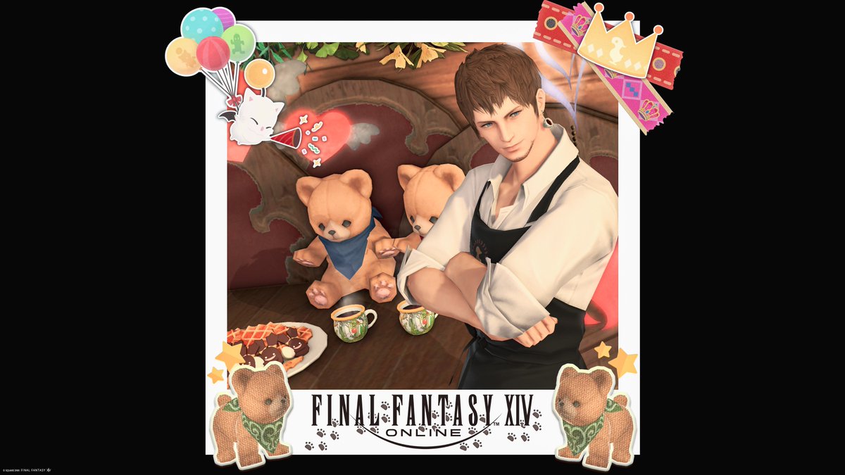 (☕´灬`  )(｢灬｢☕)