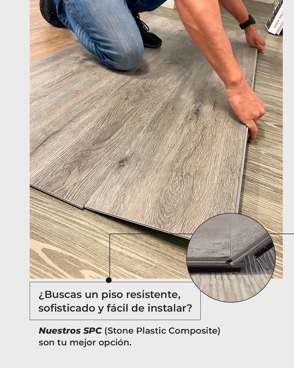dekomundo's tweet photo. Todos nuestros #pisosSPC combinan la elegancia de un piso premium con la resistencia de un #revestimiento inteligente. 😉👌🏼

¡Contáctanos para conocer todos los modelos disponibles con entrega inmediata! 🔥 https://t.co/oK9Evc5OSc
