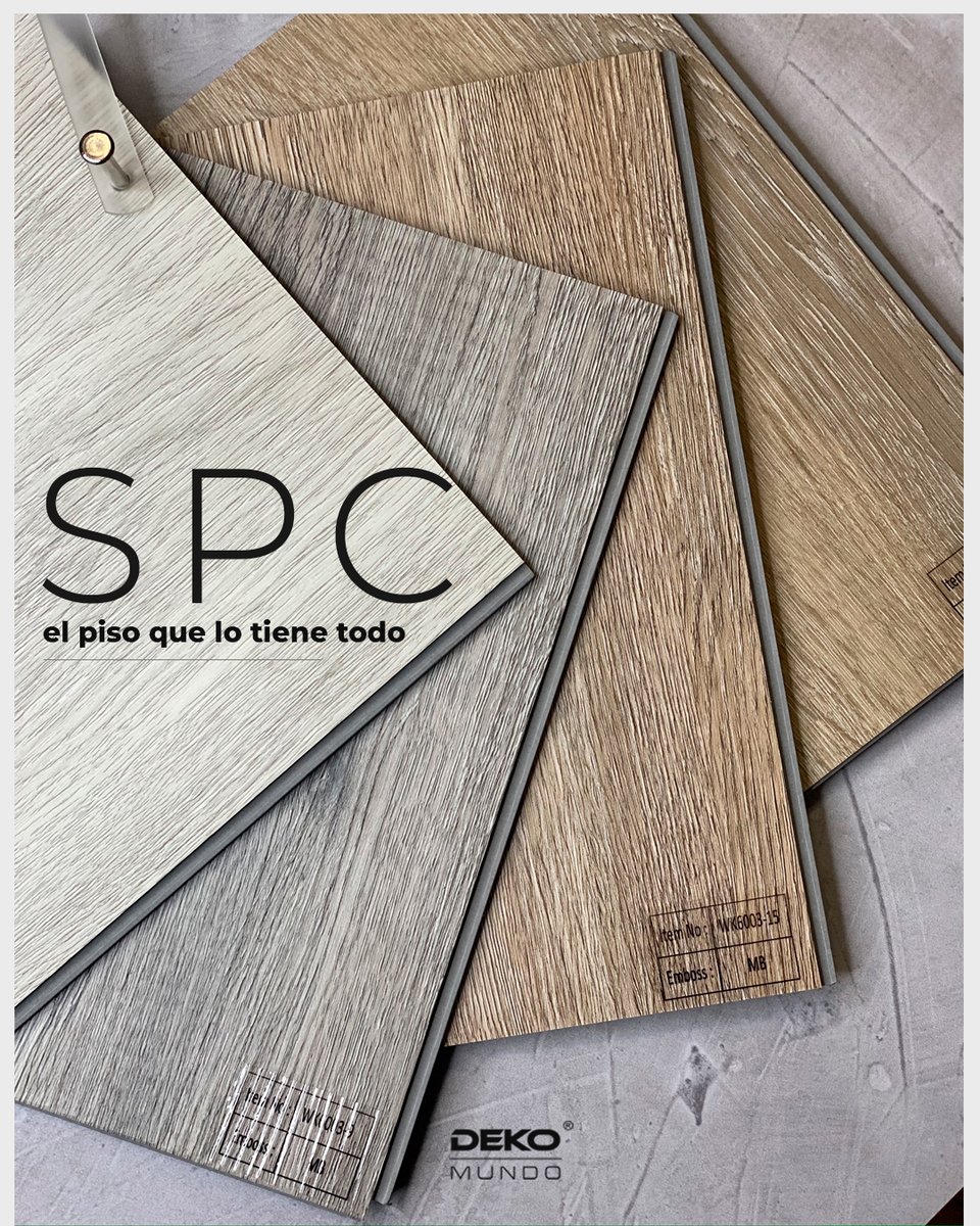 dekomundo's tweet photo. Todos nuestros #pisosSPC combinan la elegancia de un piso premium con la resistencia de un #revestimiento inteligente. 😉👌🏼

¡Contáctanos para conocer todos los modelos disponibles con entrega inmediata! 🔥 https://t.co/oK9Evc5OSc