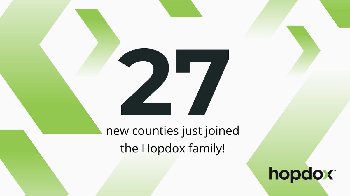hopdox's tweet image. We’re thrilled to welcome 27 new counties, including St. Louis City, MO, to the Hopdox eRecording family! Every week, more counties are going live with Hopdox! 

#Hopdox #eRecording #CountyRecorder #TitleIndustry #SimplyBetter #eRecordingExpansion #RealEstateTech