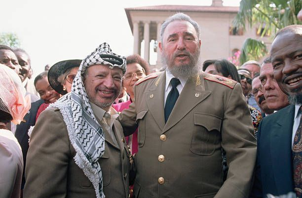 🇨🇺🇵🇸 Yasser Arafat &amp; Fidel Castro