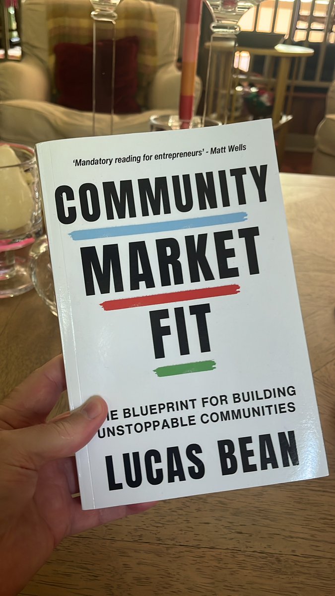 Psyched to dive into my man <a href="/Luke360/">Lucas Bean</a>’s new book🎯