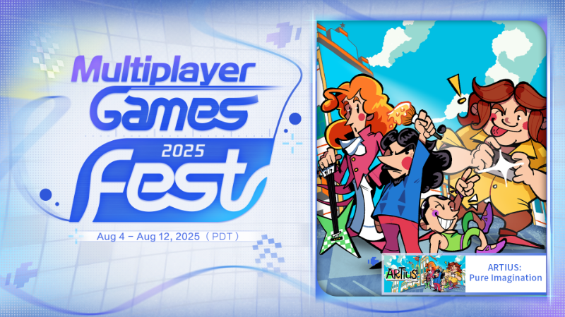 HEY ALL!

We are crashing the Multiplayer Games Fest from August 4 to August 12!

During the event, ARTIUS' Multiplayer Mode will be livestreamed on Steam. Tune in, wishlist and enjoy the show! 

(Link in replies)