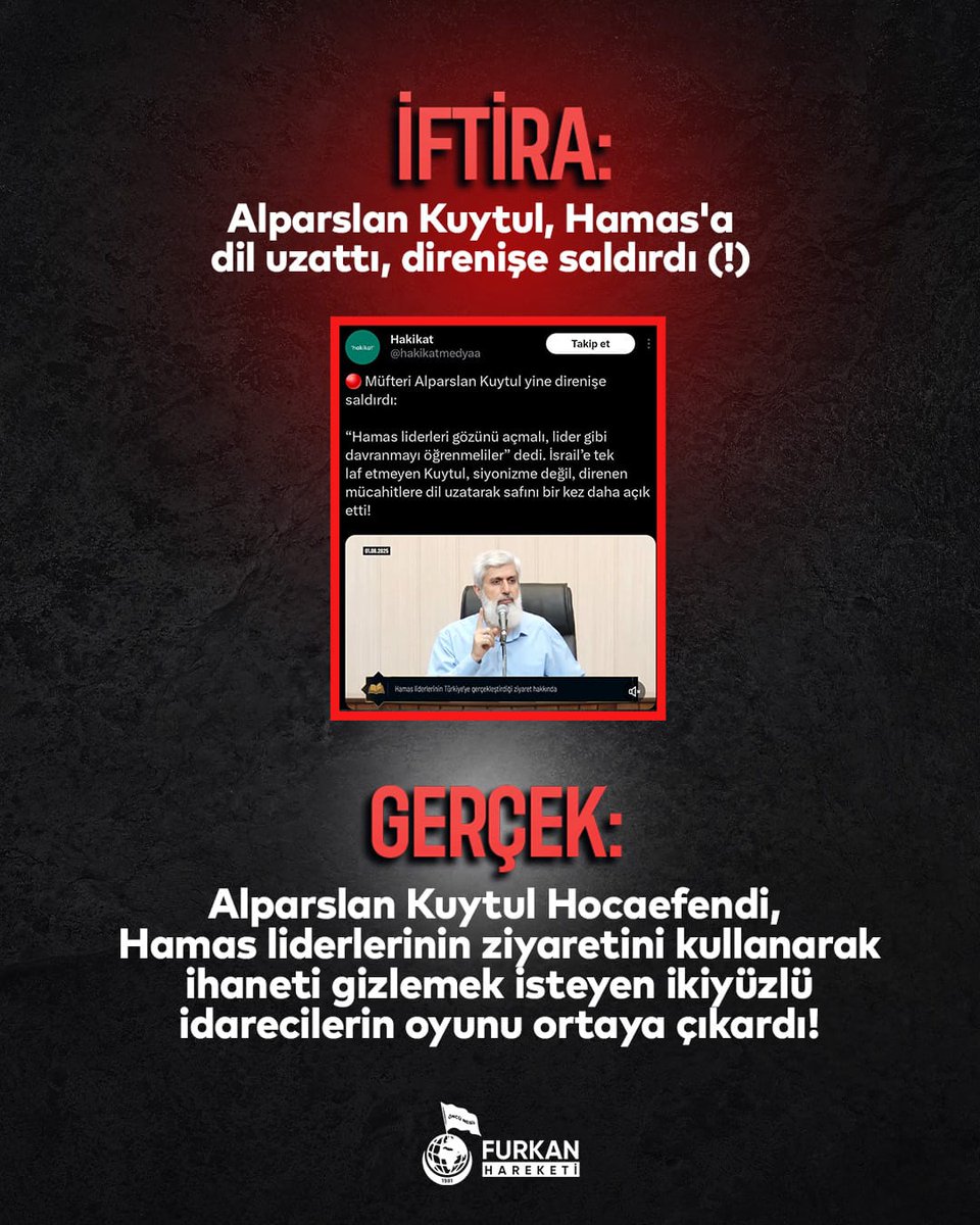AlparslanHoca Hedefte
#GazzeyeİhanetİkiyüzlüSiyaset
