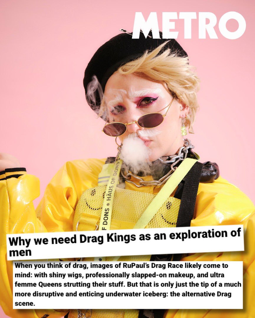 kpprtweets's tweet photo. Daisy Doris May caught up with @MetroUK to explore the alternative Drag King scene, as well as her bonkers new Edinburgh hour ‘Big Night Out’, incorporating all three of her characters into one show. 🤩

@daisydorismay @mickperrin @AssemblyFest 

📍Assembly Underground, 9.50pm https://t.co/N7aRGJBuFH