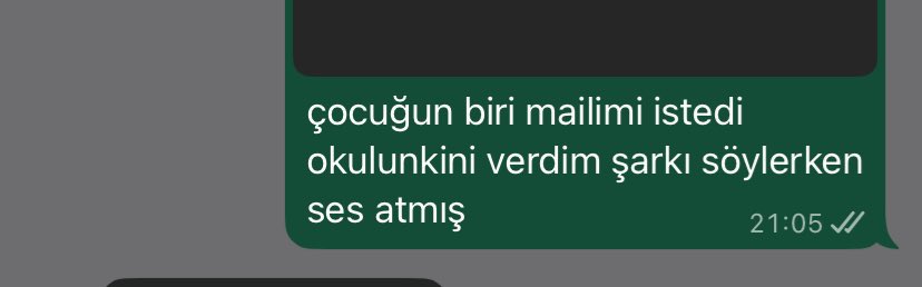 ne mesajlr geliyordur