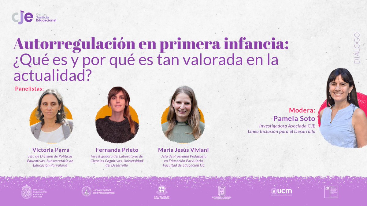 💬 ¡Agéndalo!
Te invitamos a un nuevo Diálogo, “Autorregulación en primera infancia: ¿Qué es y por qué es tan valorada en la actualidad?”. 

📅 Martes 5 de agosto, de 16 a 18 horas.
📍Sala Mabel Condemarín, <a href="/Fac_EducacionUC/">Facultad Educación UC</a>, SJ.

Inscríbete en 👇🏽

bit.ly/4m3K6CC