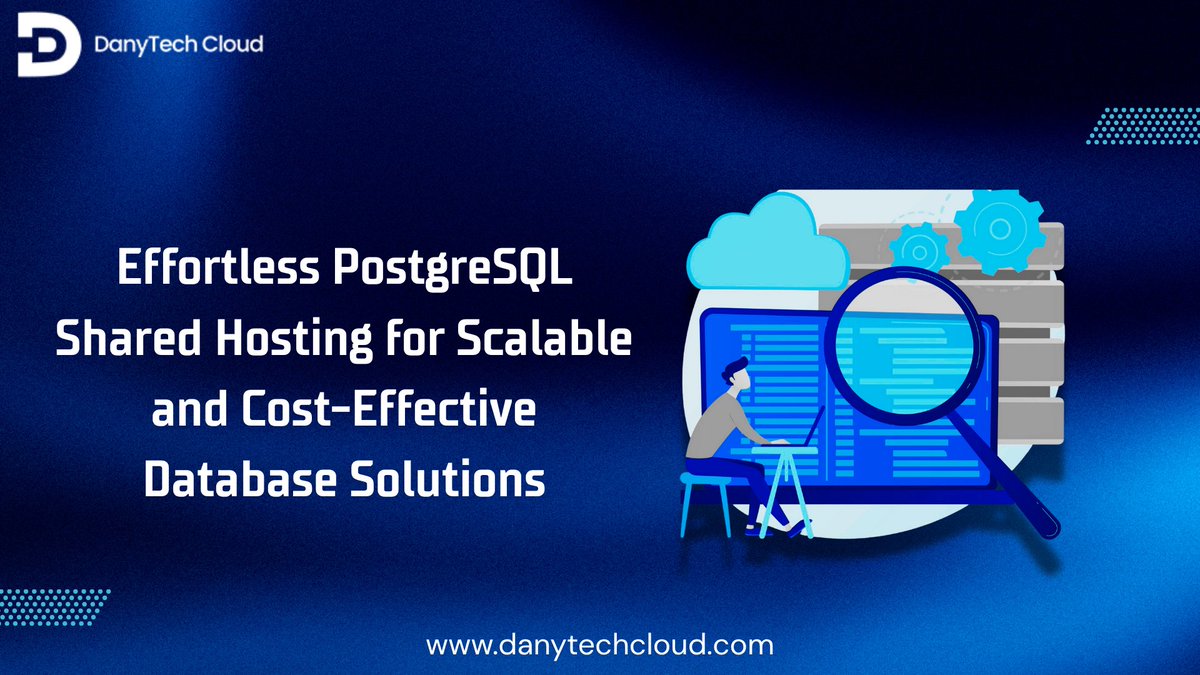 DanyTechCloud's tweet image. Say goodbye to database headaches with DanyTech Cloud&apos;s PostgreSQL shared hosting. Enjoy a seamless and cost-effective solution for your database needs.

Visit for more: danytechcloud.com

#danytechcloud #postgresql #database #sharedhosting